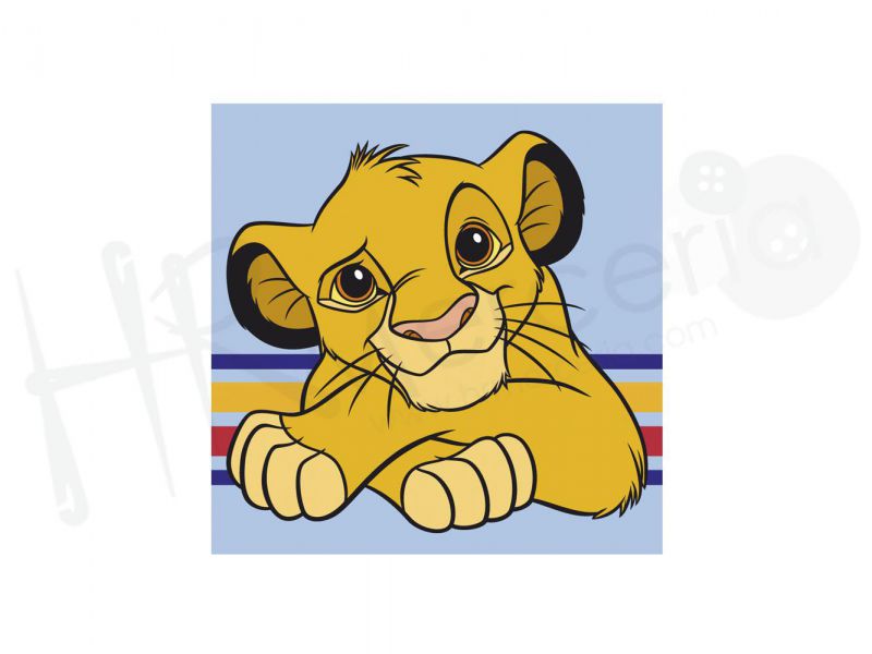 kit medio punto 628 rey leon