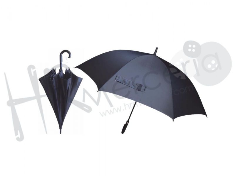 paraguas baston automatico negro privata