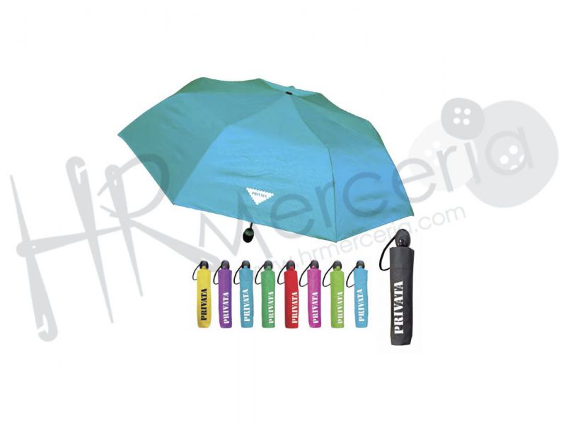 paraguas bolso automatico liso privata