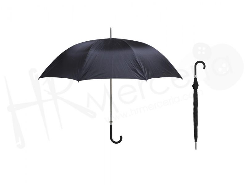 paraguas negro gigante
