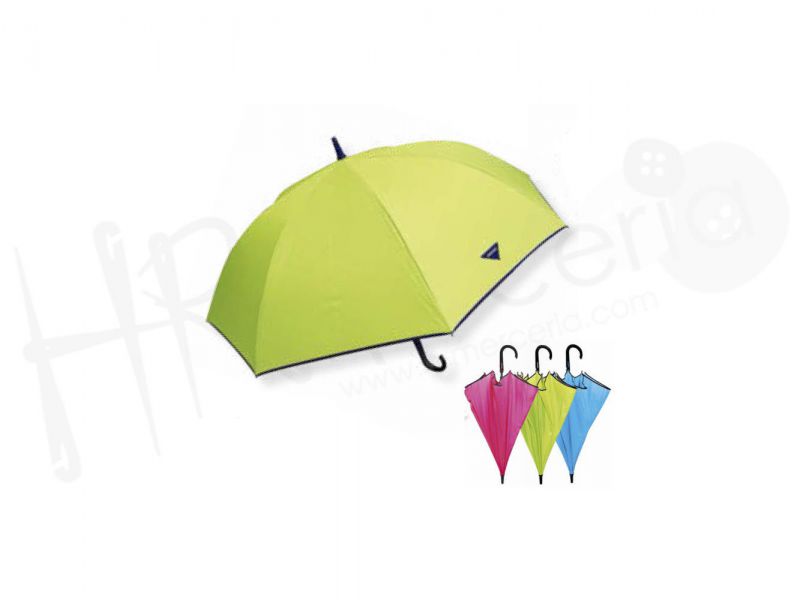 paraguas baston automatico liso privata