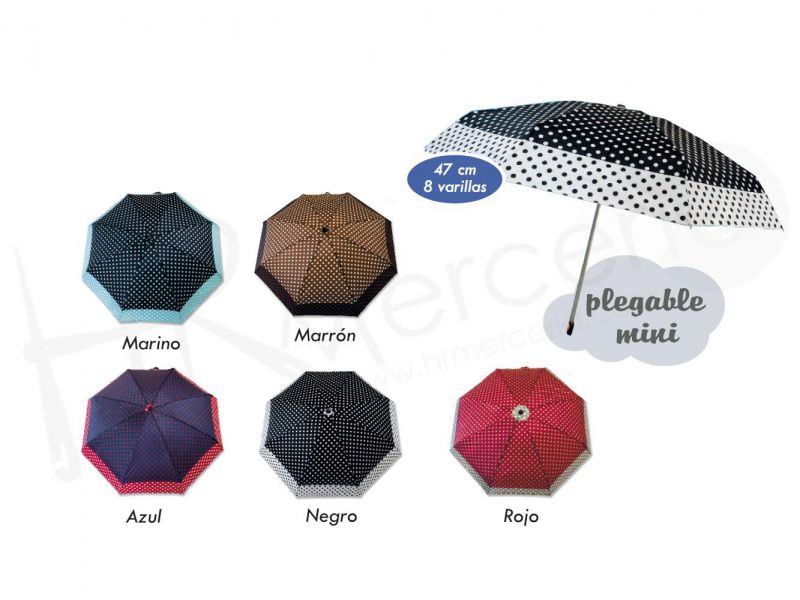 paraguas plegable mini puño soft 5626