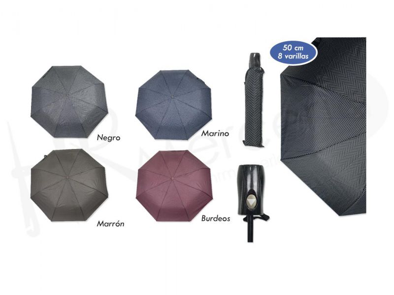 paraguas plegable automatico 6480