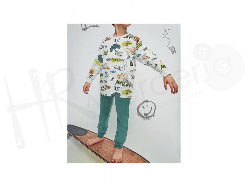 pijama niño 22117030 tobogan cp22
