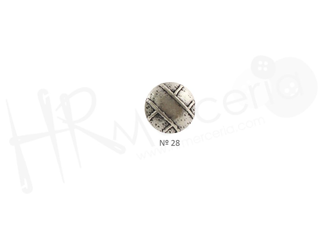 Boton dibujo metal 20802 talla 28