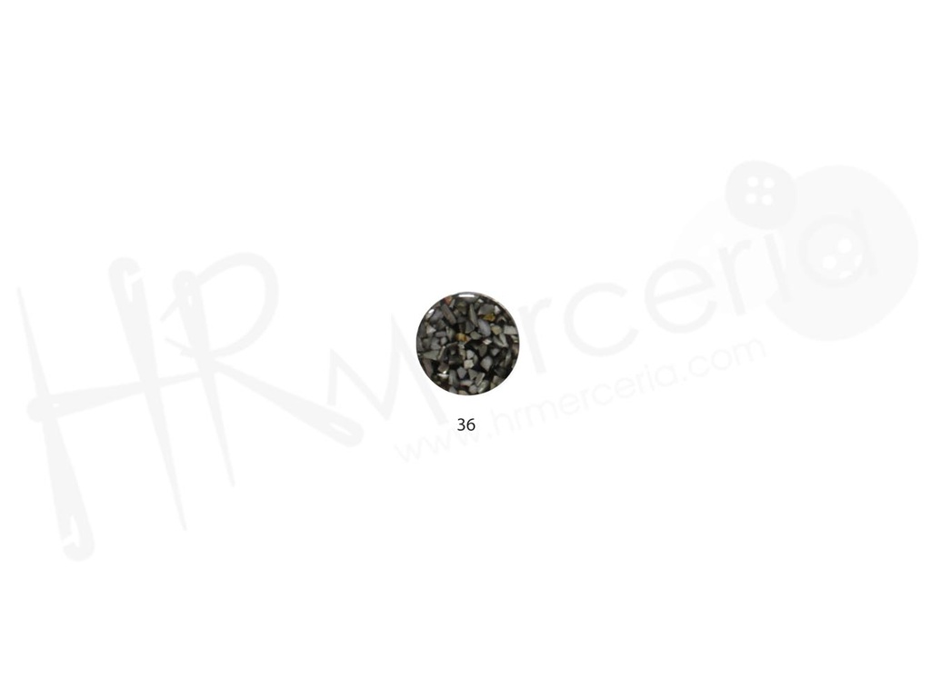 Boton resina poliester 13199 talla 36