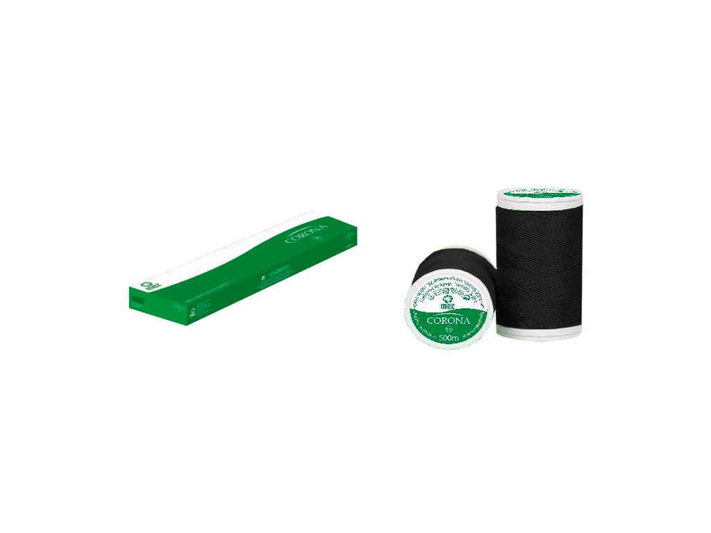 Hilo 100% alg. Corona 500 mts caja 10 bobinas