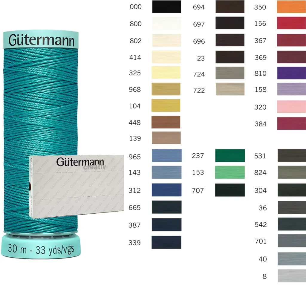 Gutermann Torzal Seda R753 pack 5 X 30 M