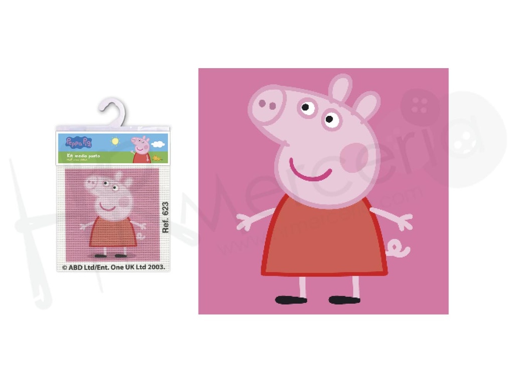 Kit medio punto 623 Peppa pig