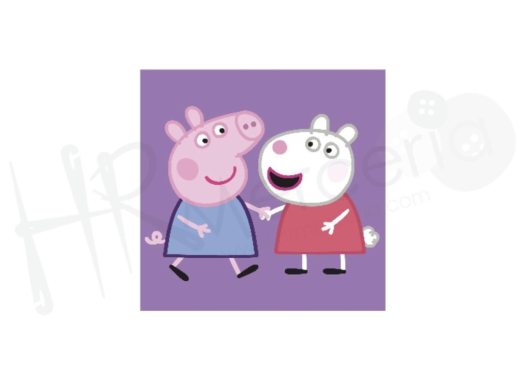 Kit medio punto 625 Peppa pig