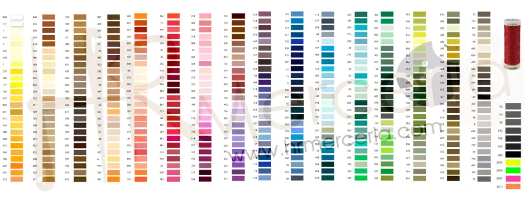 Gutermann coselotodo 100M caja 5 bobinas