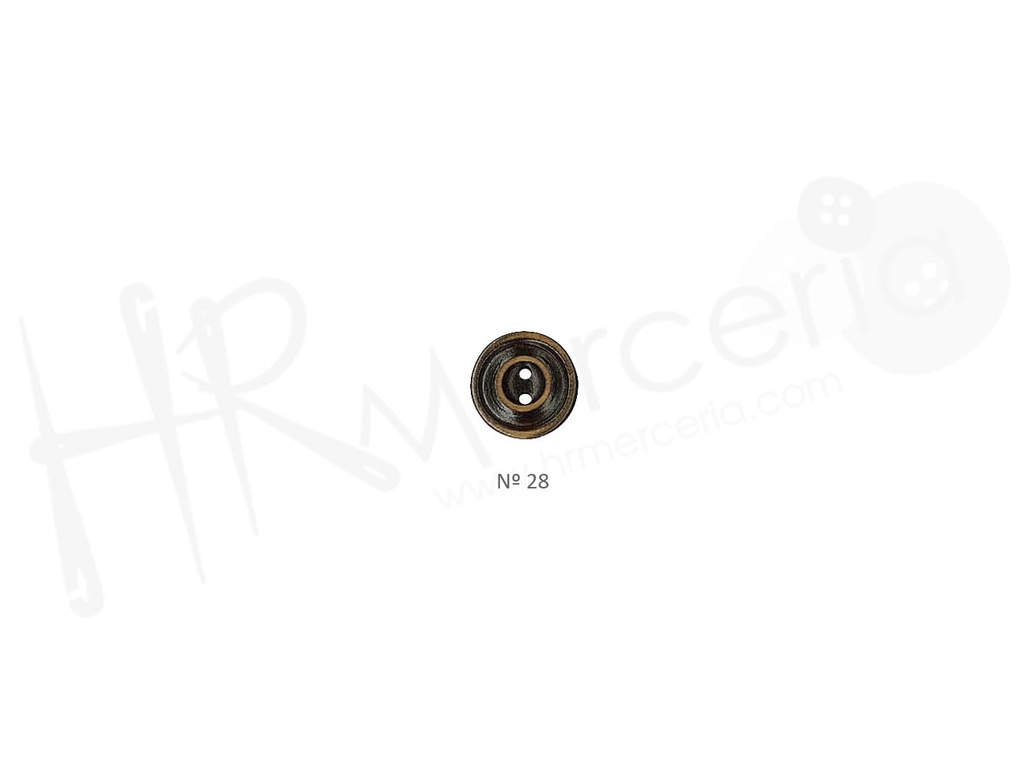 Boton madera envejecida 911518 talla 28