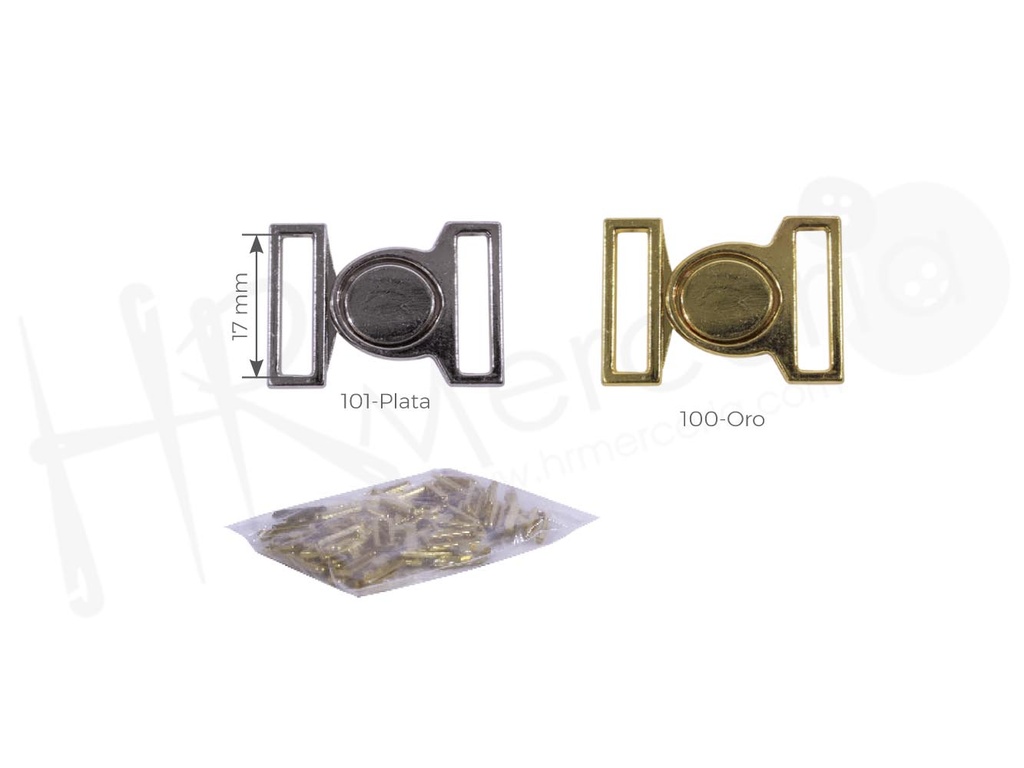 Broche ancho 17 bikini 581408 pack 10 pz