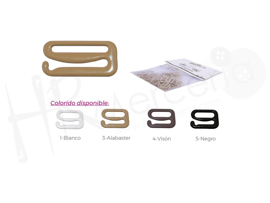Fornitura corchetera enganche MA6219M metal 50 ud.