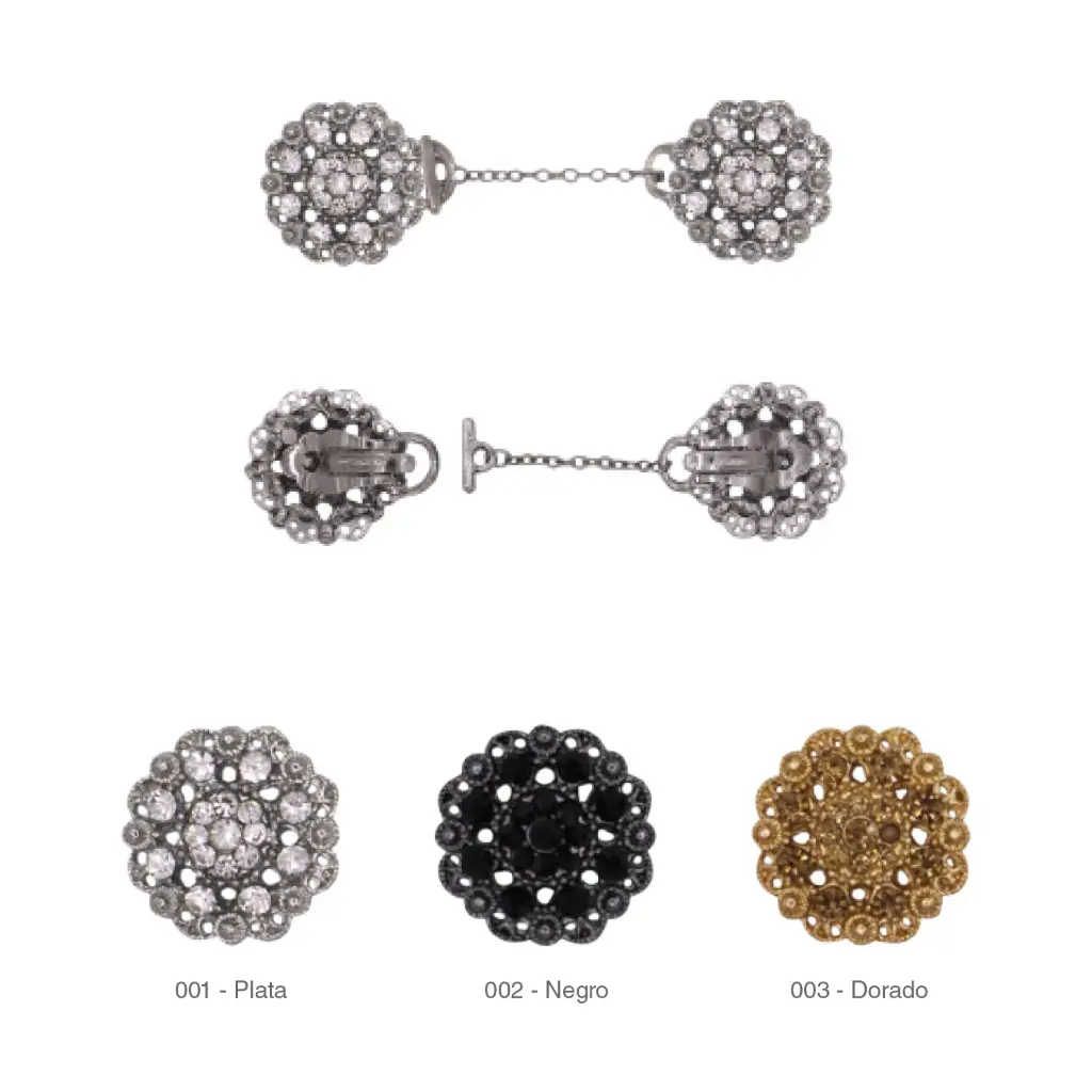 Broche de capa 682206 Pack 2 ud.