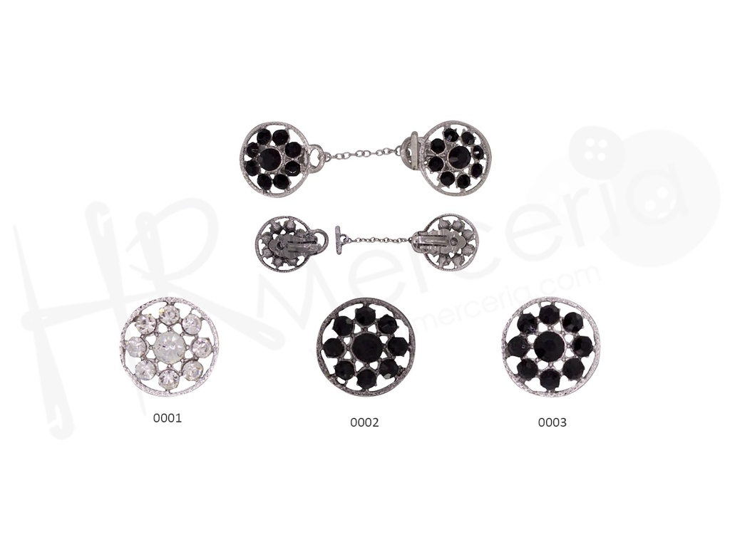 Broche de capa 682208 Pack 2 ud.