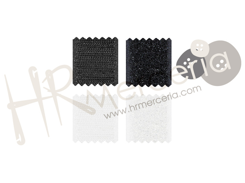 Velcro Hook+Loop 30 mm coser pieza 10 m