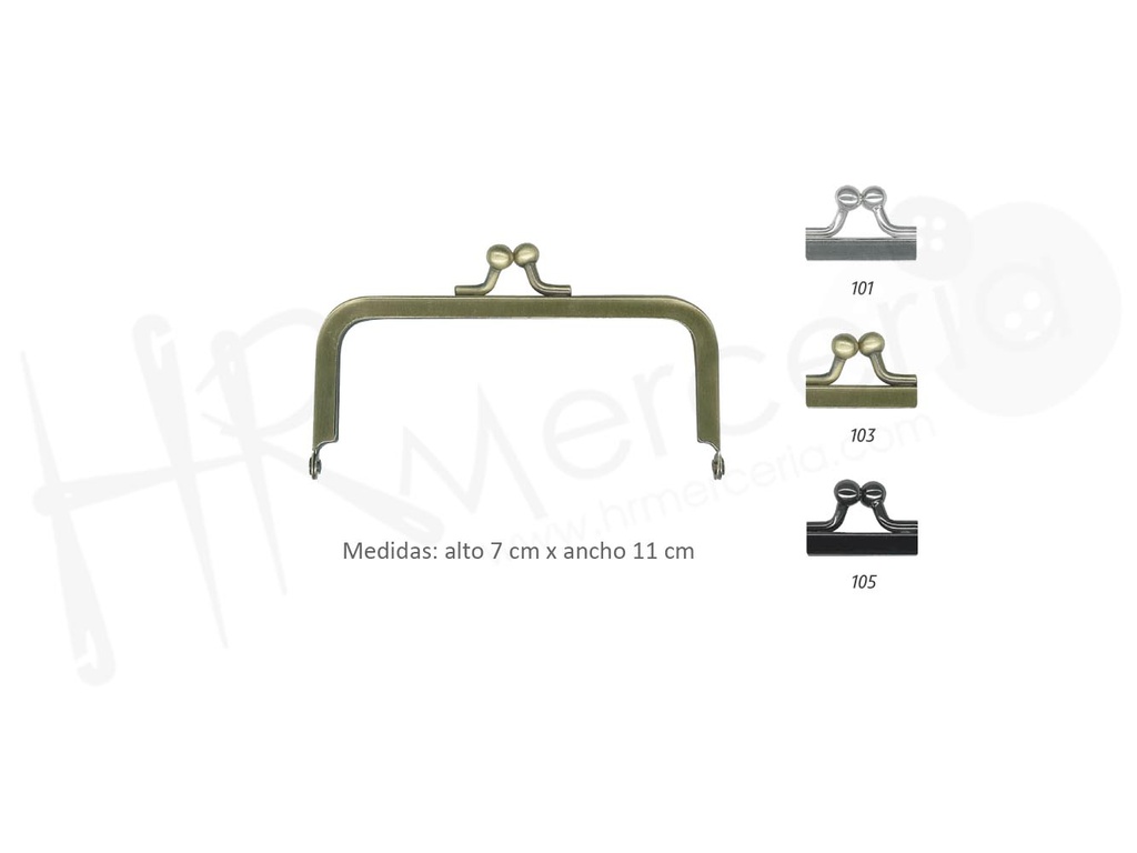 Boquilla monedero  metal 869001