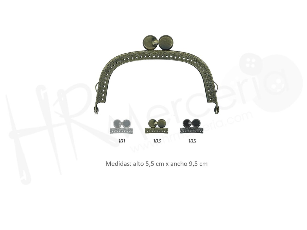 Boquilla monedero metal 869009