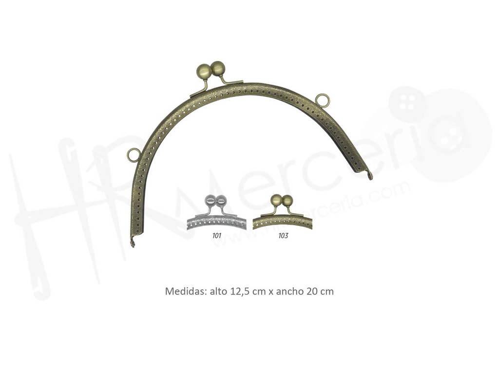 Boquilla bolso metal 869021