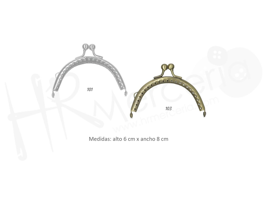 Boquilla bolso metal 869025