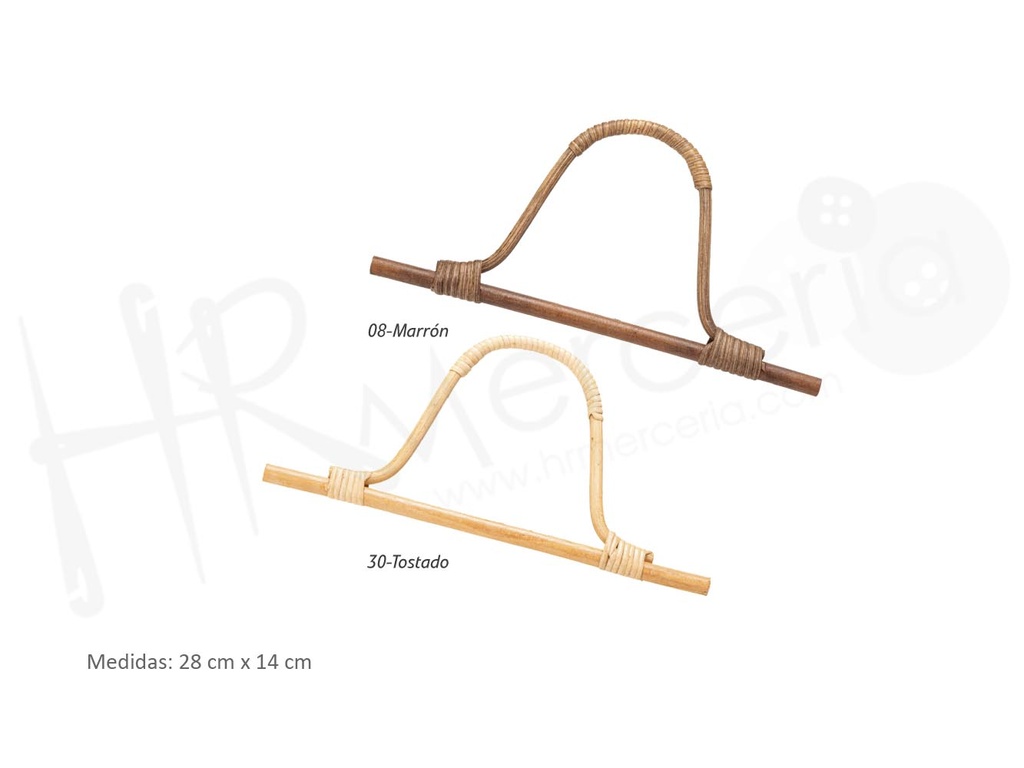 Asa bamboo 28 cm MC0113 1 par