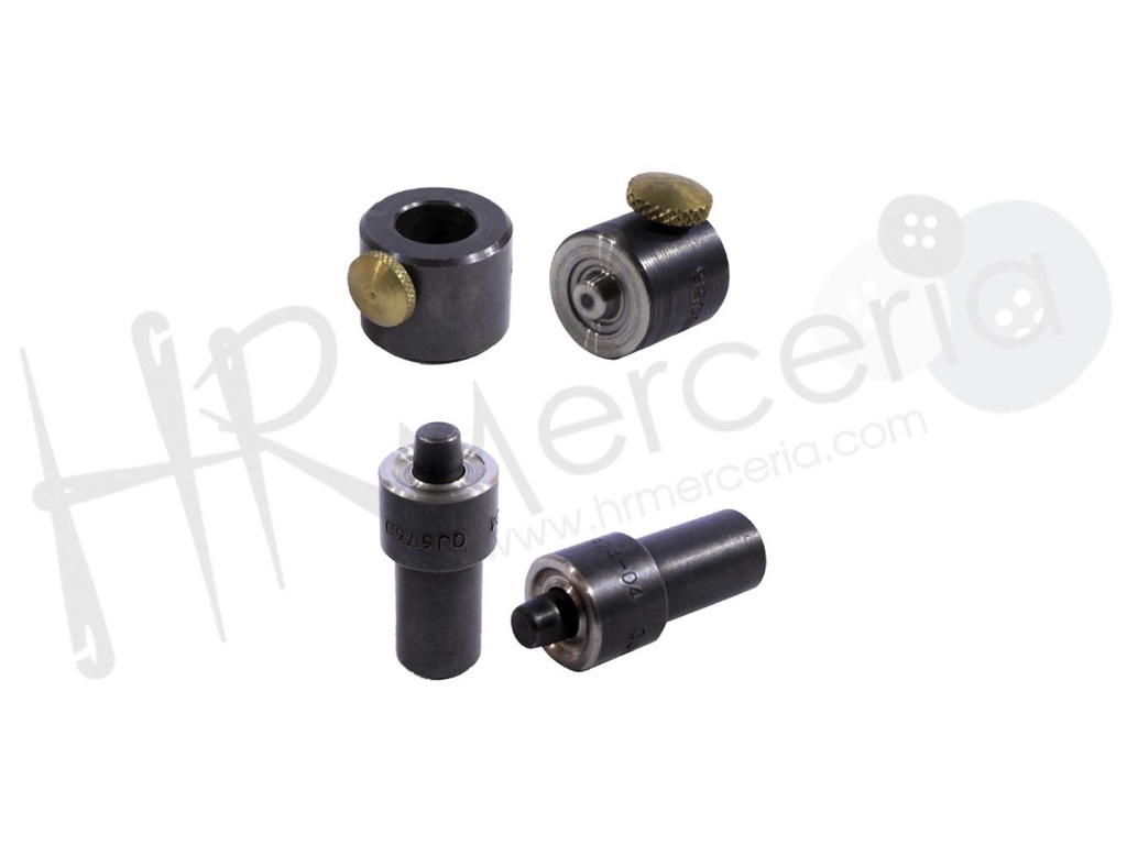 Troquel inferior y superior ojete 4,3 mm