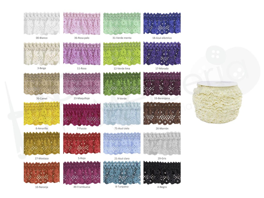 Puntilla elastica doble 074048