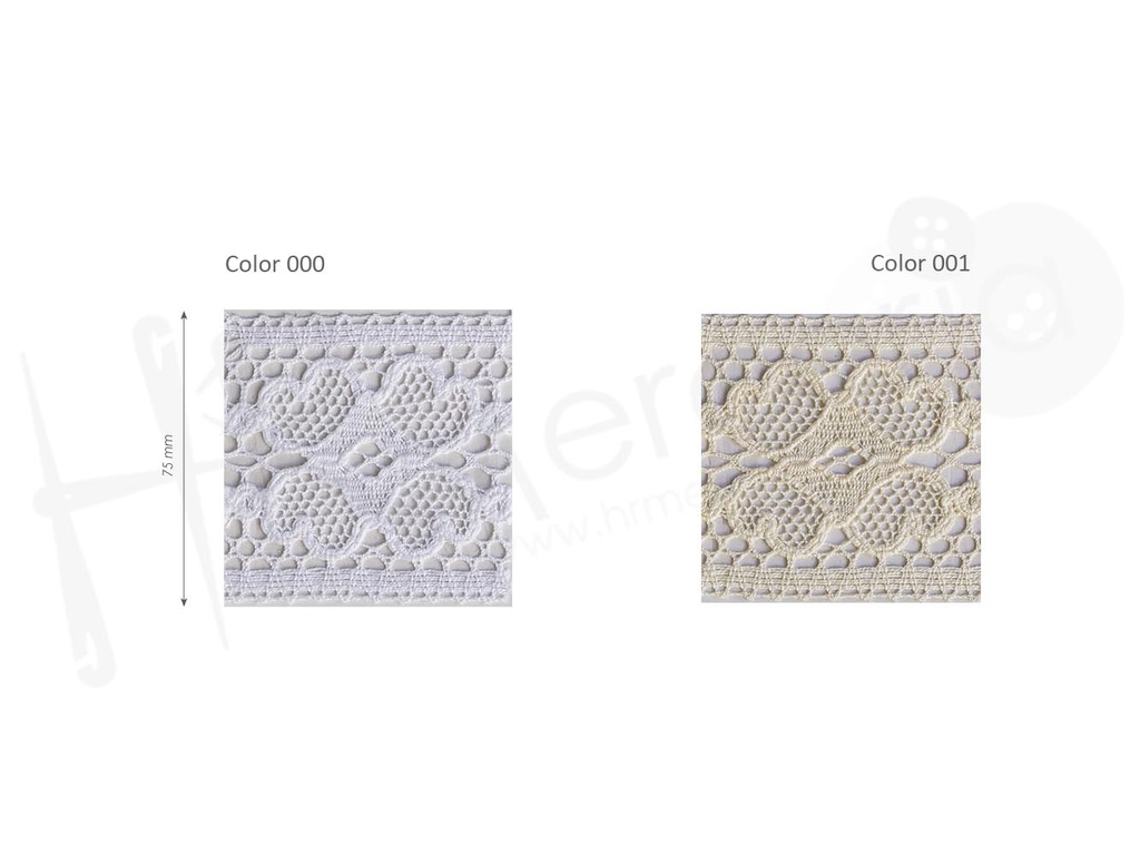 Puntilla bolillo alg. mercerizado 1242-0