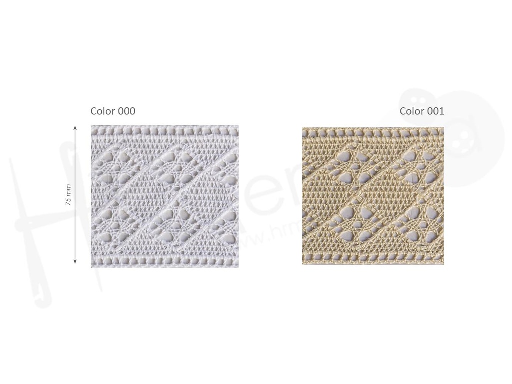 Puntilla bolillo 100% alg. reprocesado 1283-3