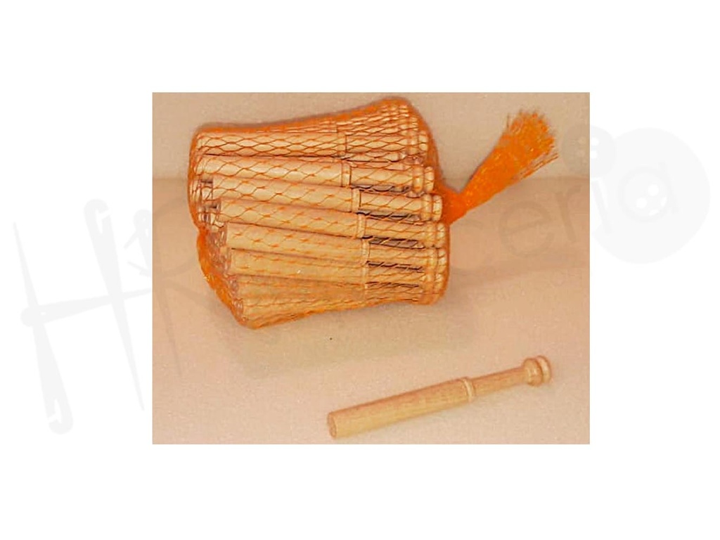 Bolillo tradicional 10 cm pack 50 pz.
