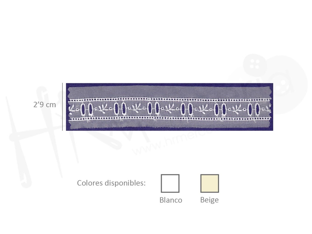 Tira bastista gasa 3506
