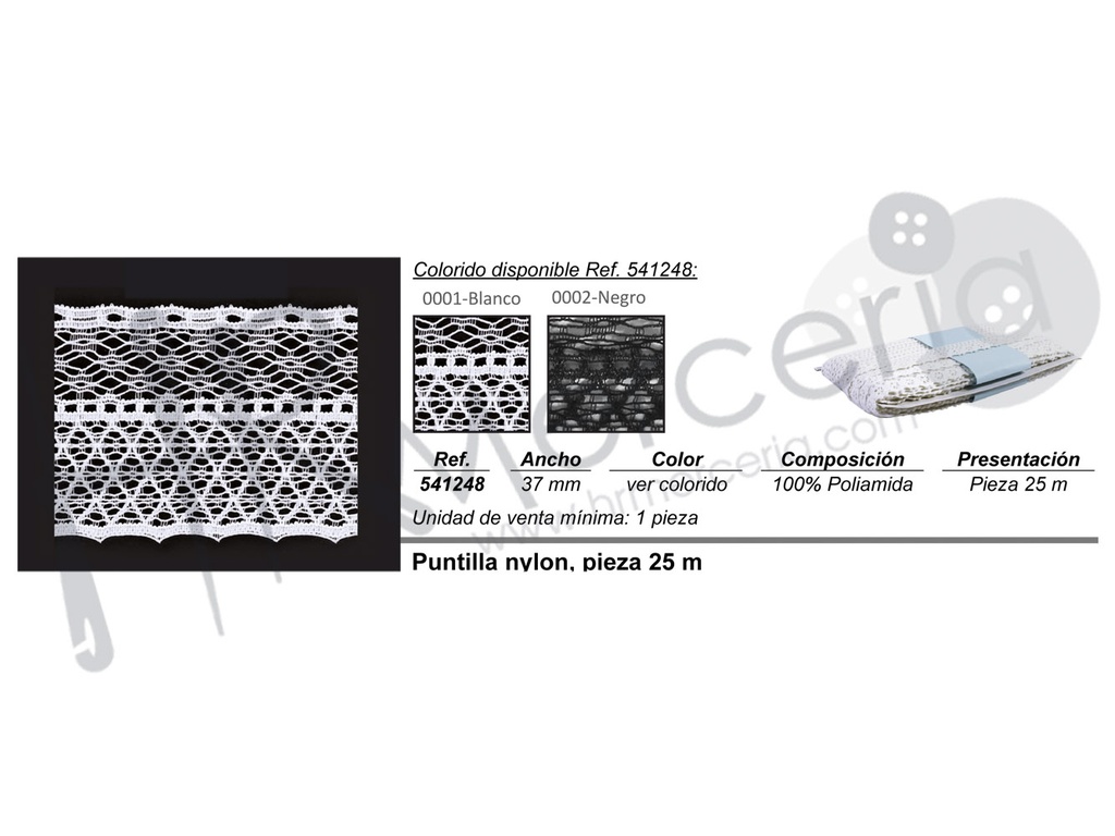 Puntilla nylon 32 mm 541248