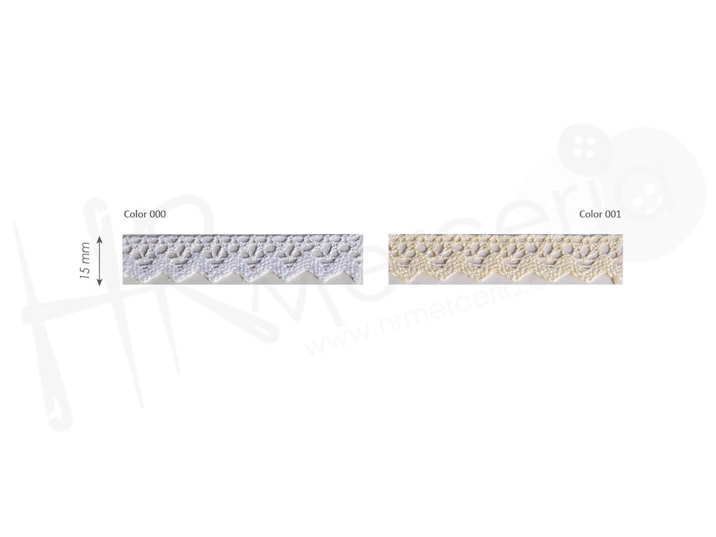 Puntilla bolillo alg. mercerizado 7384-0