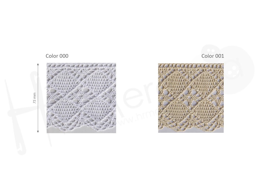 Puntilla bolillo 100% alg. reprocesado 790-3