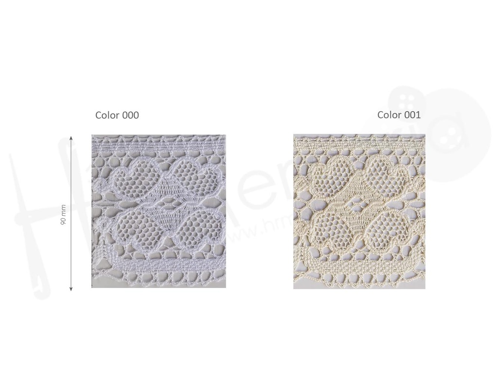 Puntilla bolillo alg. mercerizado 812-0