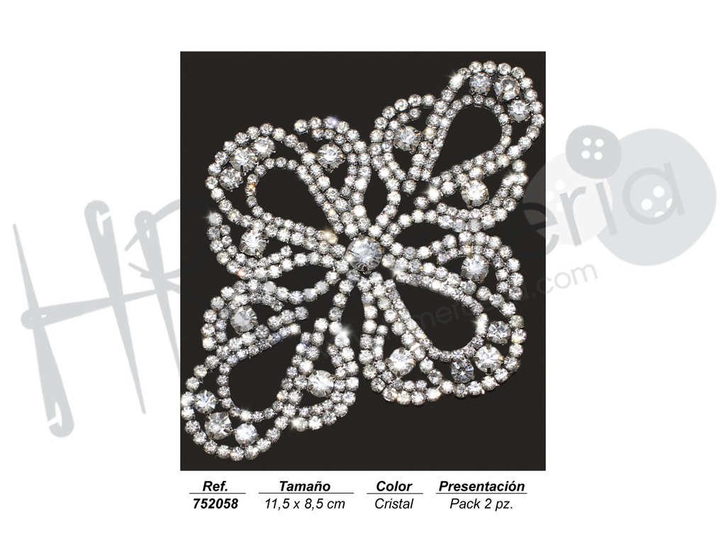 Aplicacion strass termoadhesiva 752058
