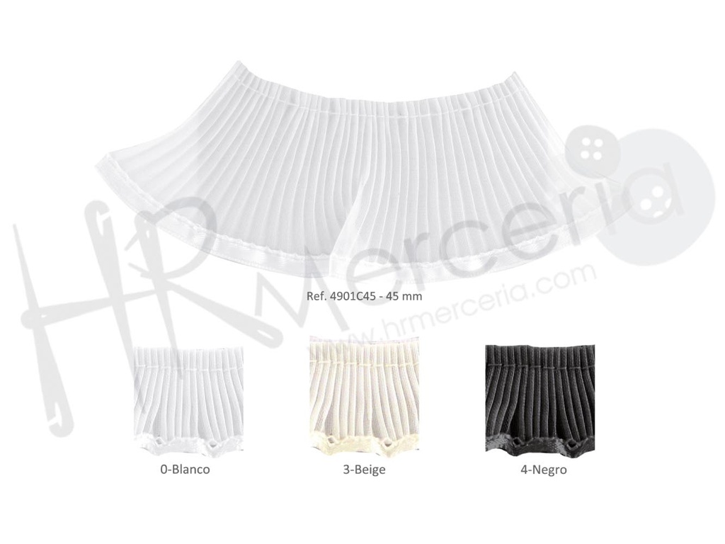 Plisado gasa con cinta 4901C ancho 45 pack 25 m