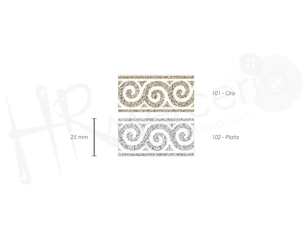 Cinta cubrecosturas 9204 Pack 15 mts