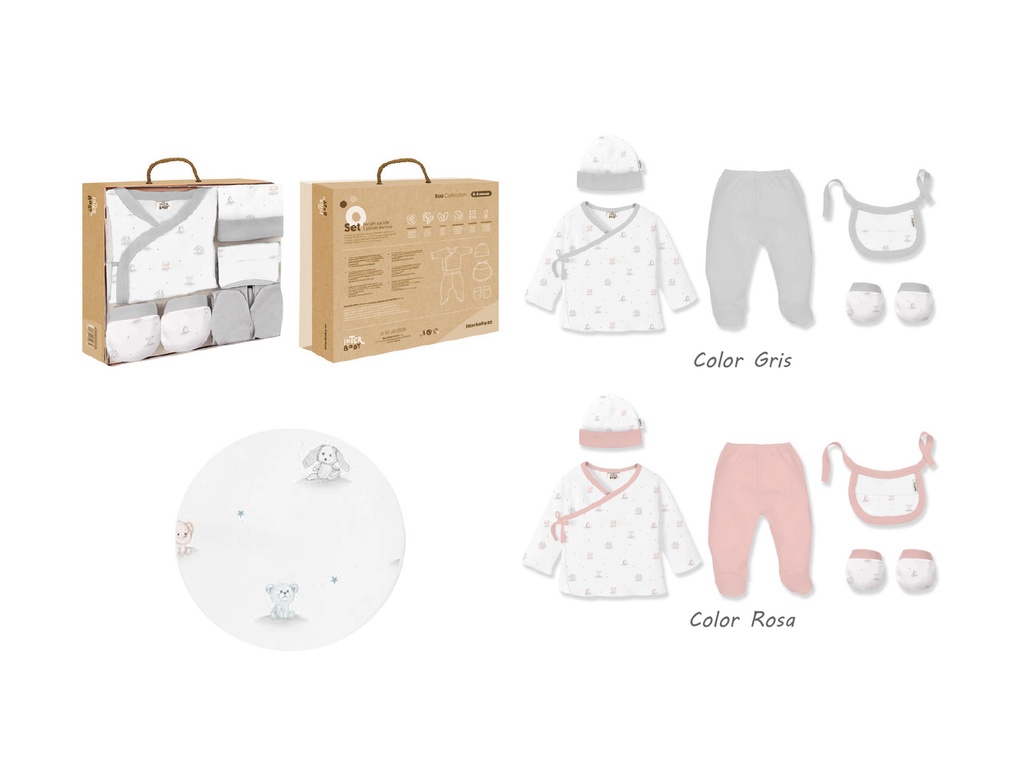 Set 1ª puesta bamboo 5 pzas SET51