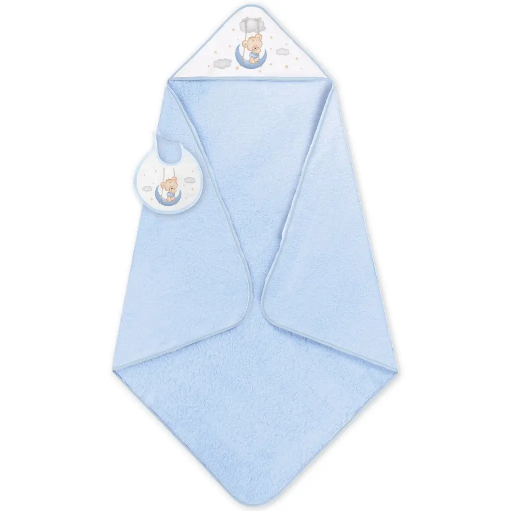 Capa baño + babero Liliposas 1219