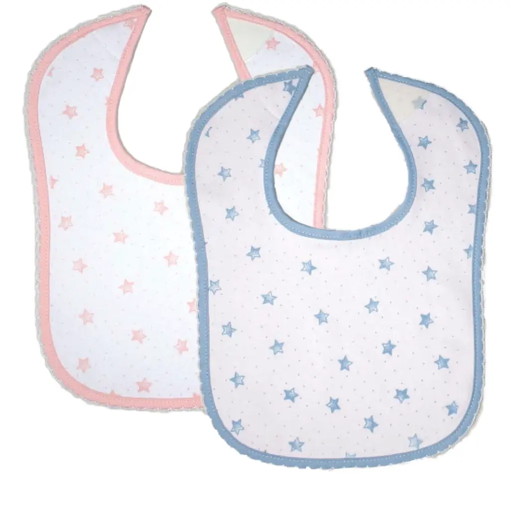 Babero estrellitas velcro BV1325