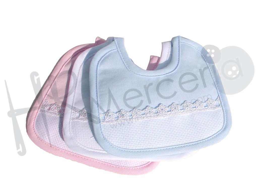 Babero puntilla BV507