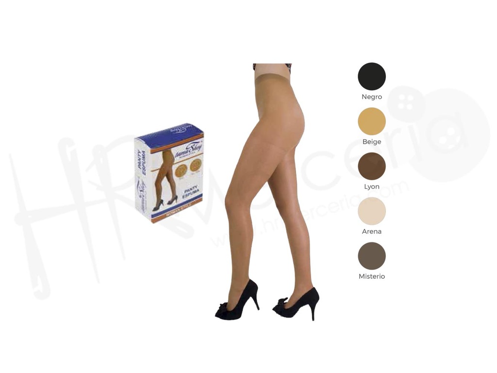 Panty espuma pieza 20 Den 129 Tamashey