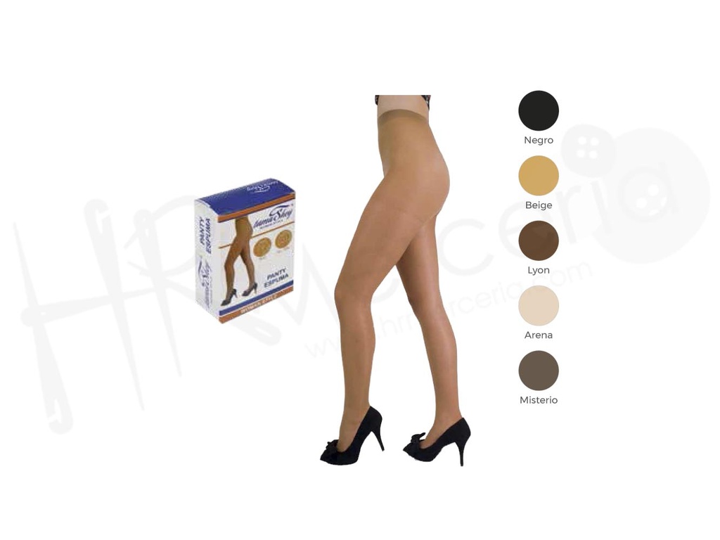Panty espuma doble pieza 20 Den 130 Tamashey