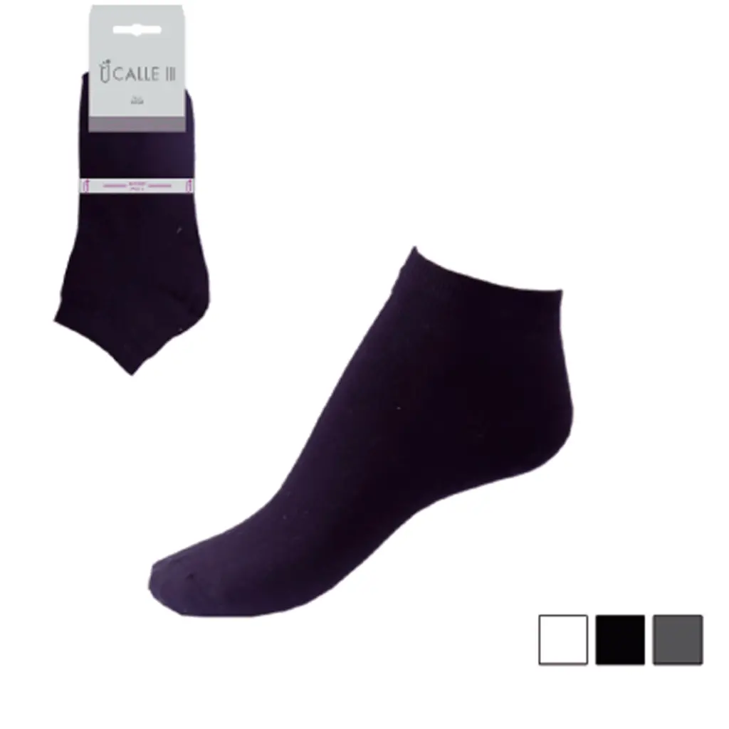 Calcetin Sra invisible 16003 Calle III Pack 3