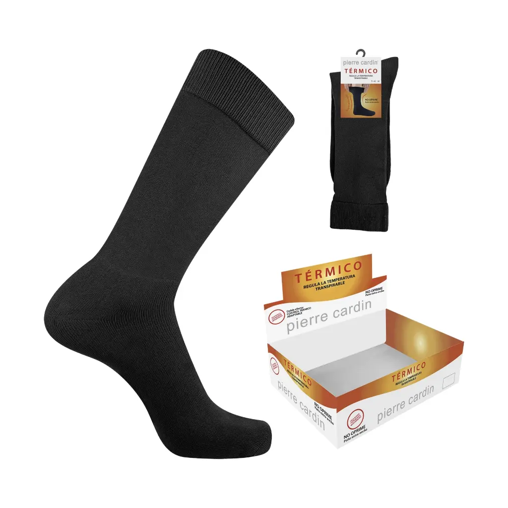 Calcetin Cro liso termico PA104 Pierre Cardin