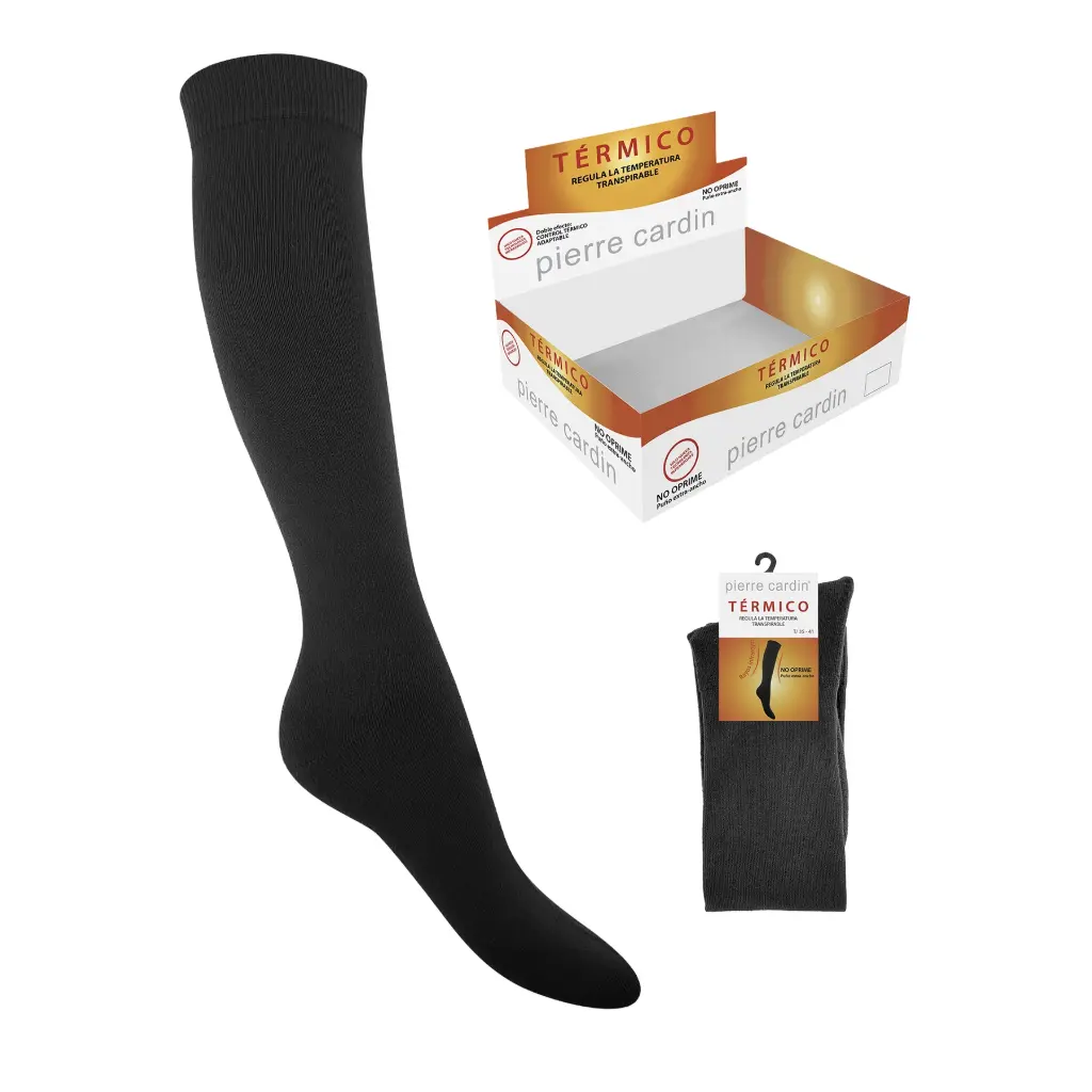 Calcetin Sra alto termico PA9012 Pierre Cardin 