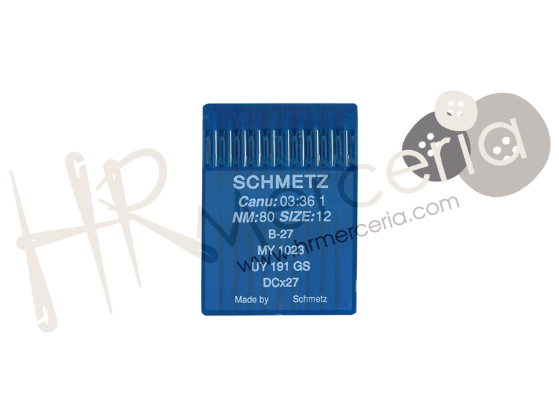 Aguja Schemtz TR remallar industrial 10 pz