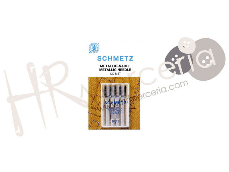 Aguja metalicos 130 METAYCL Schmetz 5 pz.